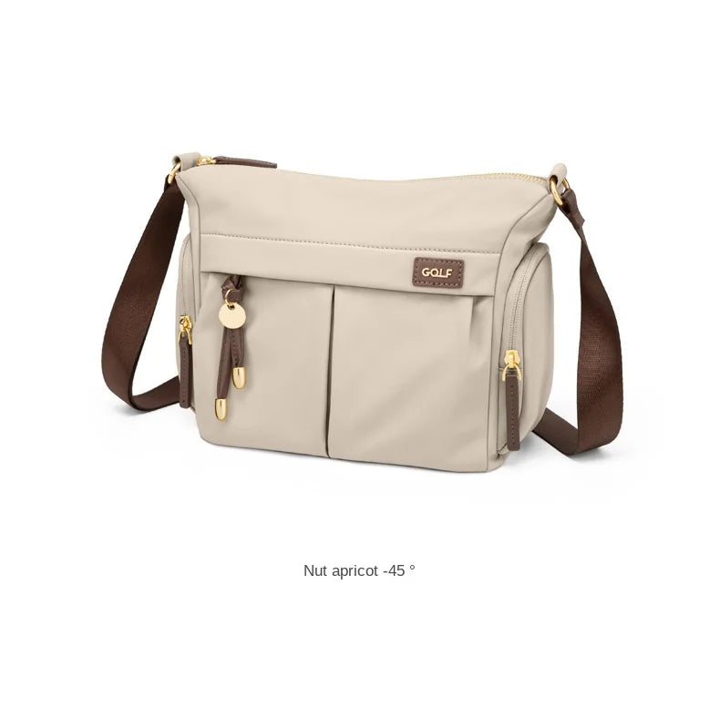 GOLF Crossbody Bag Women Nylon Womens Shoulder Bag Lady Bucket Mini Cross Body Purse Handbag New Fashion Square Bags 2024 Summer