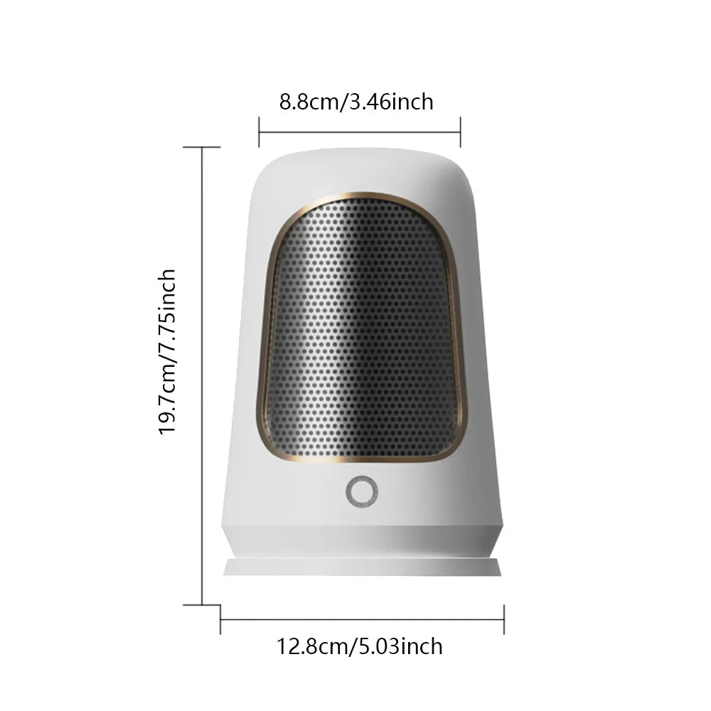 1200W Portable Desktop Electric Heaters Heater for Home Foot Warmer Heater Energy Saving Bedroom Heating for Office Home