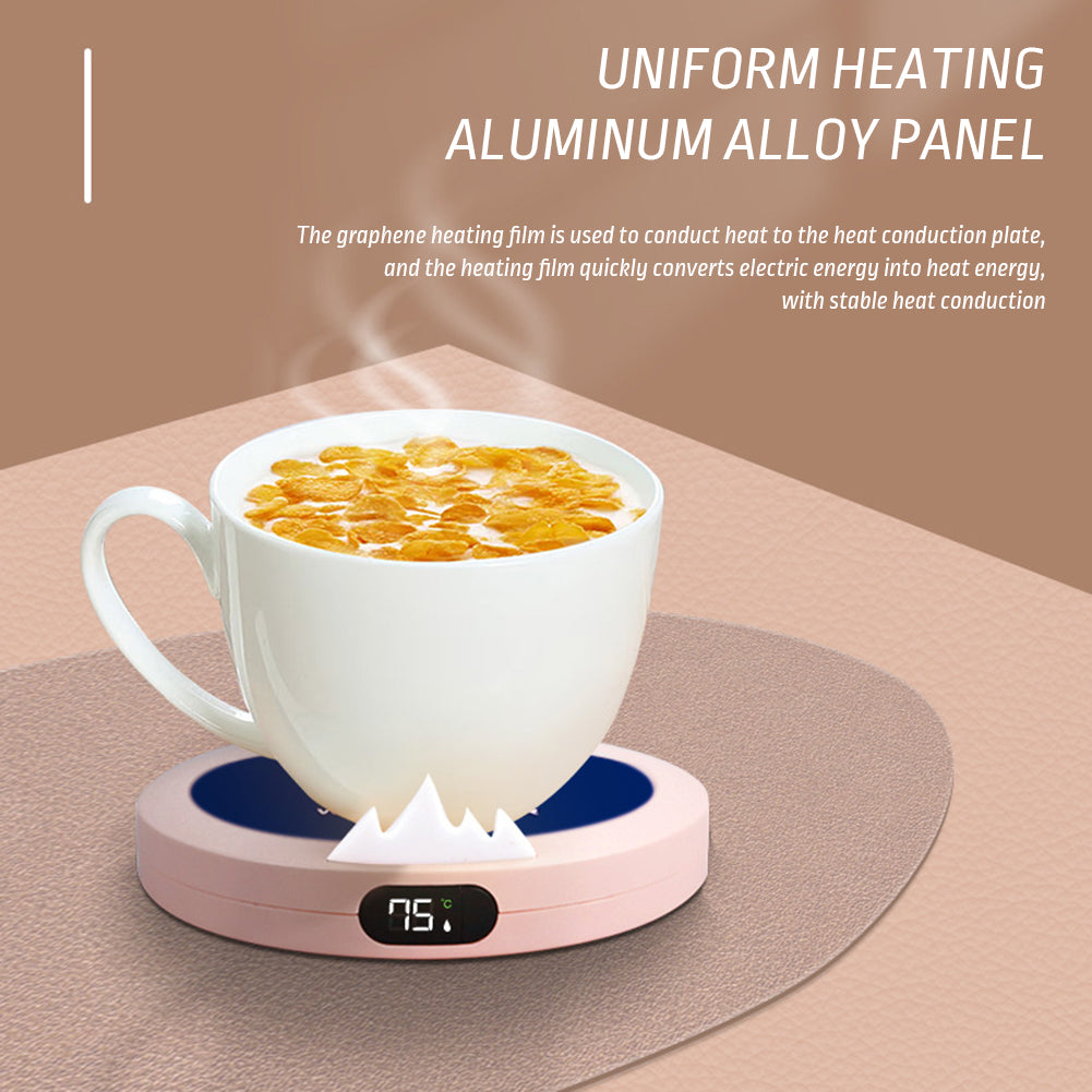 Coffee Mug Warmer Pad Cup Heater Coaster Constant Temperature Heating USB Electric Mug Mat Set Milk Tea Water Home Office Gift