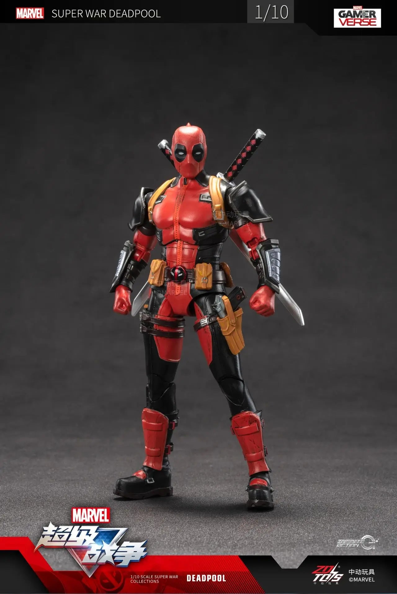 ZD Toys Deadpool & Wolverine Action figures Deadpool Boxed Wolverine Collection Adult Action Figures Kids Toy