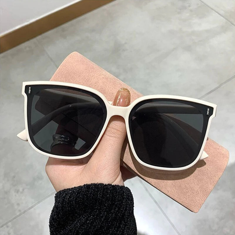 Square Sunglasses Women Designer Luxury Cat Eye Sun Glasses Female Classic Vintage Eyewear UV400 Outdoor Oculos De Sol