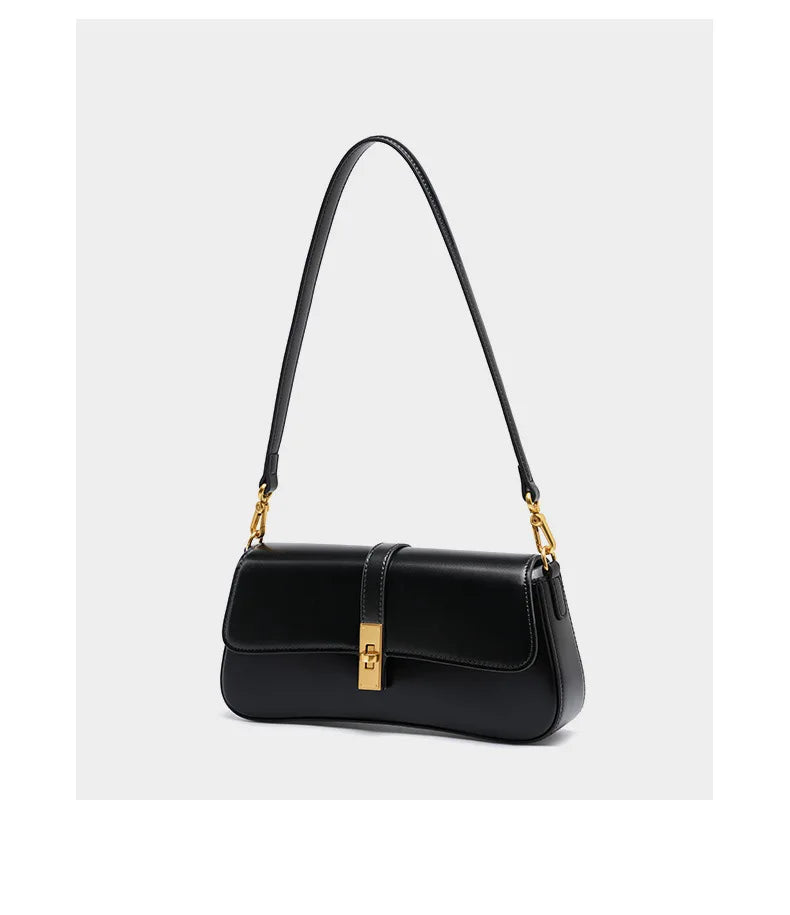 Jonlily Women Genuine Leather Shoulder Bag Female Fashion Handbag Totes Small Underarm Bag Casual Daybag Mini Purse -KG1313