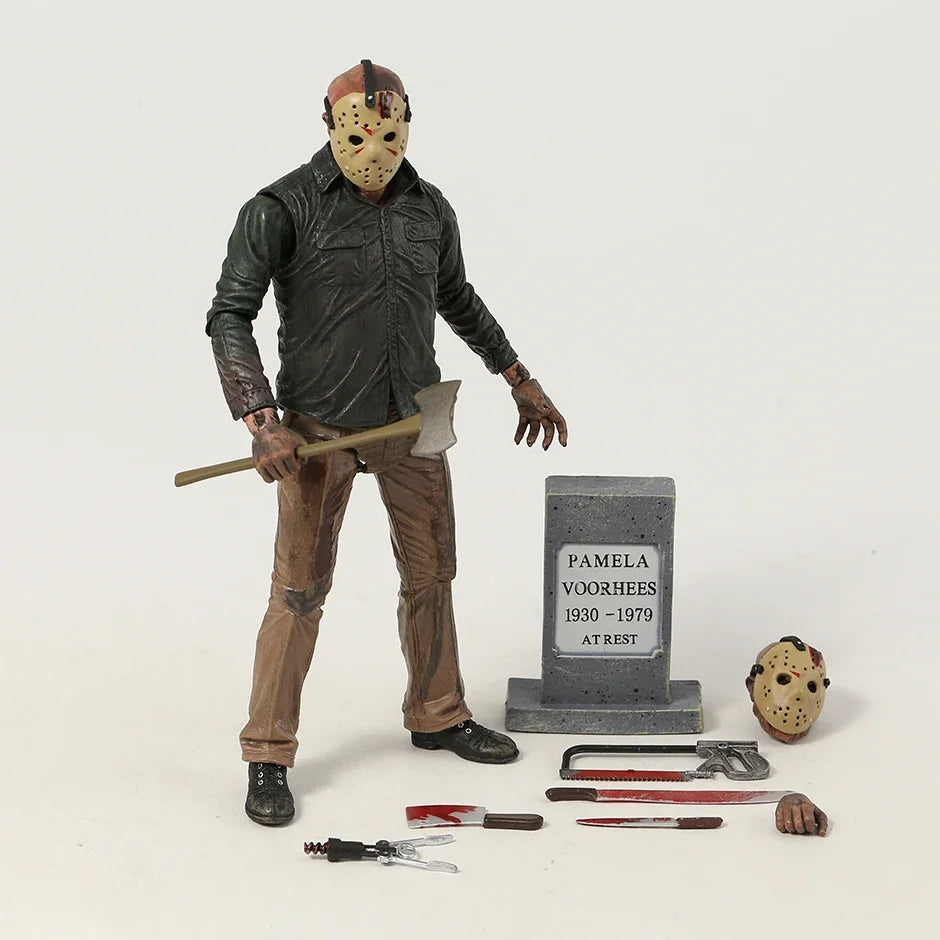 NECA Horror Movie Character Jason Action Figure Collectible Model Toy Gift Doll Figurine