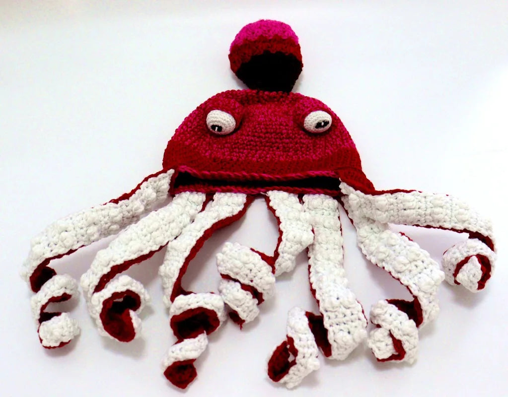 Hat Unisex Cthulhu Style Adult Party Funny Octopus Headgear Creative Holiday Gift Tricky Woolen Hat