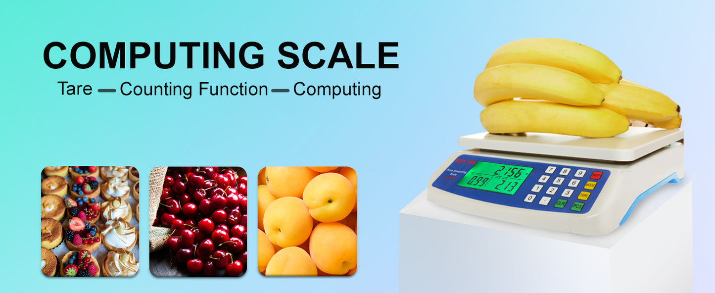 30KG /1G Precision LCD Digital Scale Electronic Balance Weight Scale Plastic Weight Scale Accuracy Weight Balance Food Scales