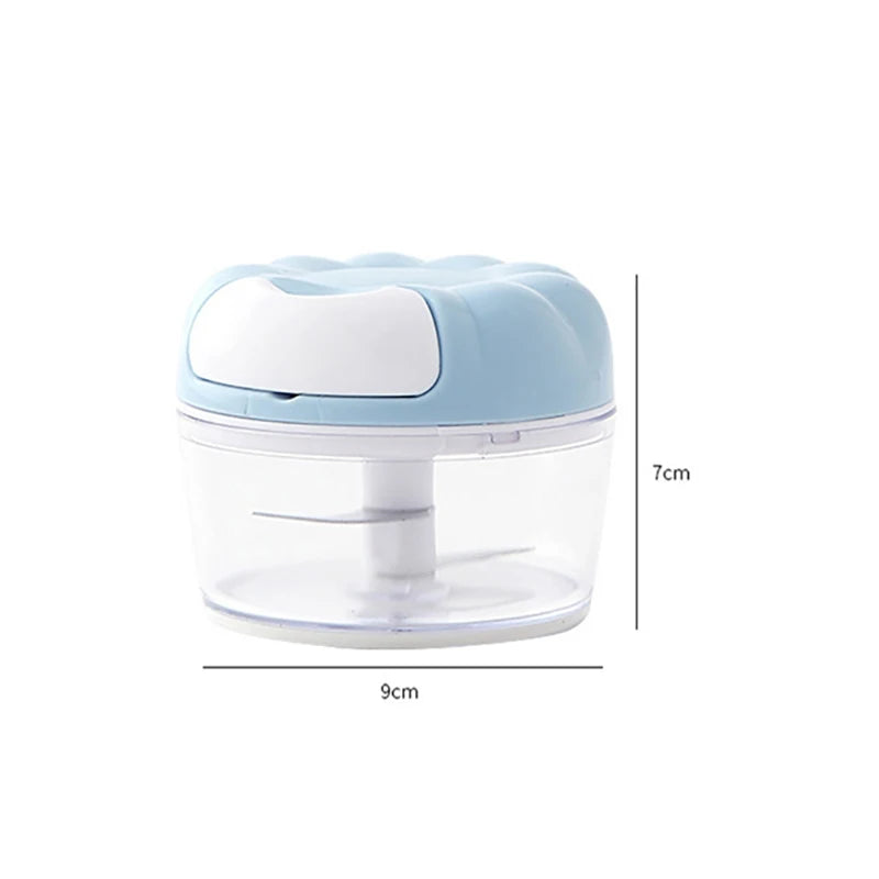 Portable Vegetable and Food Cutter Manual Garlic Puller Fruit Chopper Kitchen Too Multi-function Meat Grinder