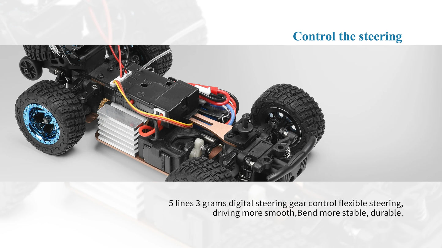 WLtoys 1:28 284010 284161 2.4G Racing Mini RC Car 30KM/H 4WD Electric High Speed Remote Control Drift Toys for Children Gifts