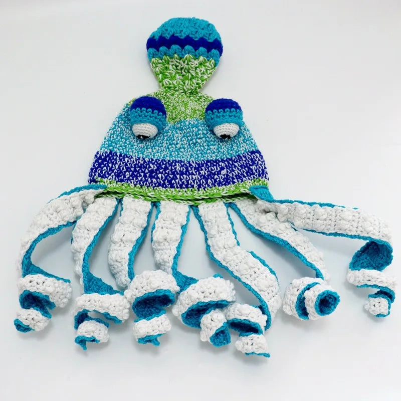 Hat Unisex Cthulhu Style Adult Party Funny Octopus Headgear Creative Holiday Gift Tricky Woolen Hat
