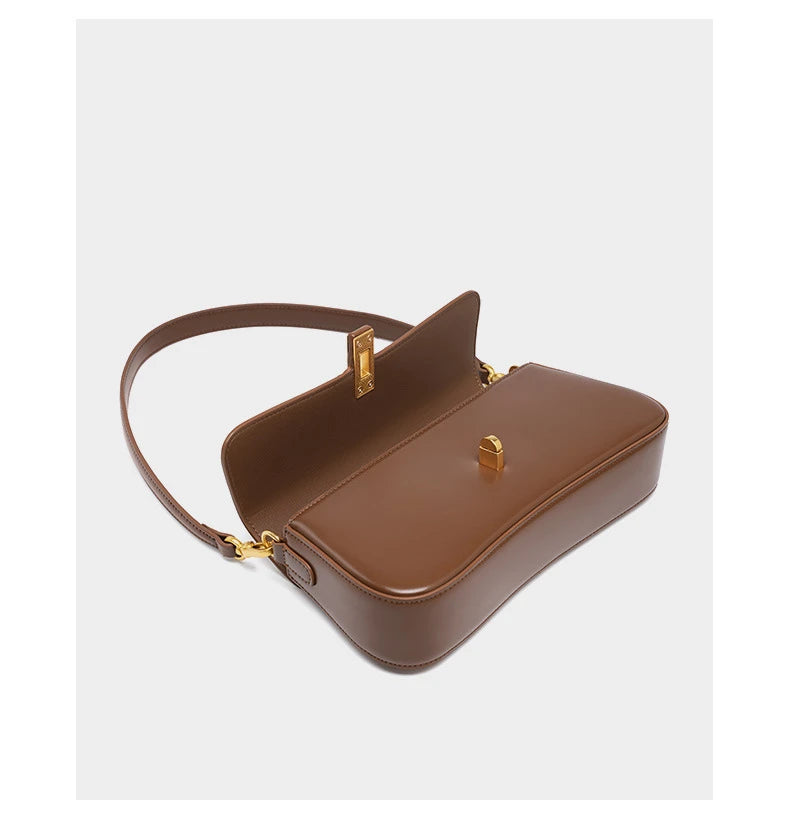 Jonlily Women Genuine Leather Shoulder Bag Female Fashion Handbag Totes Small Underarm Bag Casual Daybag Mini Purse -KG1313