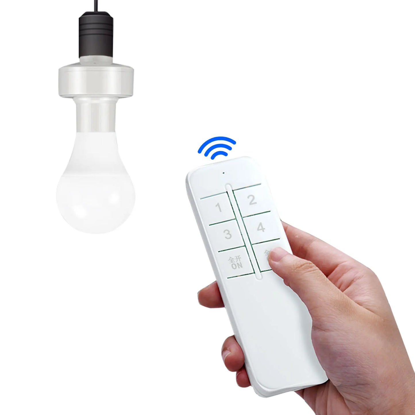 2.4G Bulb Base For Led Bulb WiFi Smart Bulb Socket Adapter For Google LED Lamp Holder Wireless Remote Control Smart Timer Switch