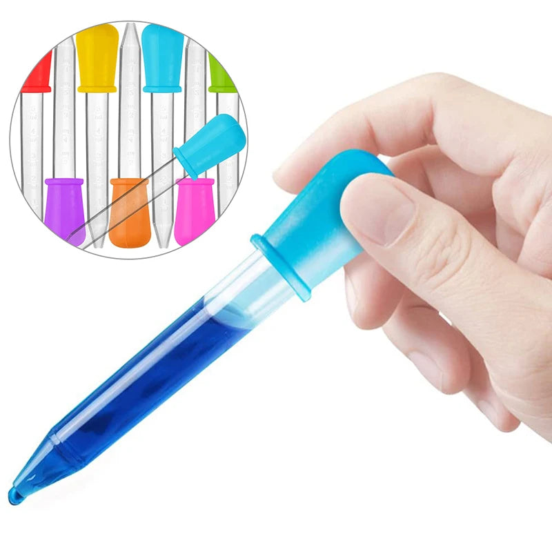 Children Learning Resources Junior Science Giant Test Tube Set Early learning Education Fine Motor Skills Toys Role-playing Toy