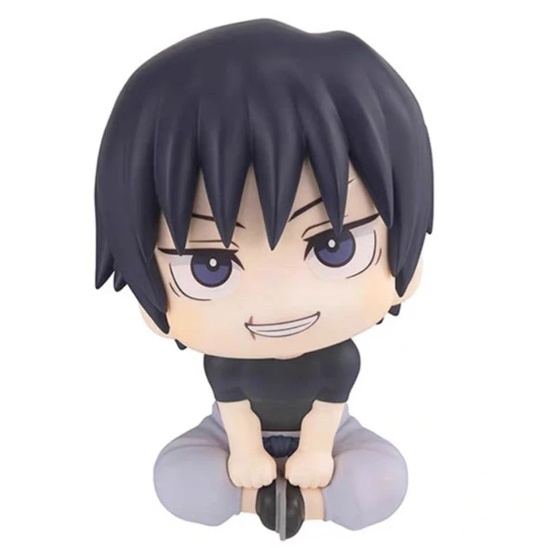 10cm Jujutsu Kaisen Mini Figures Satoru Gojo Figure Action Geto Suguru Figurine Q Version Anime Model PVC Collection Toys Statue