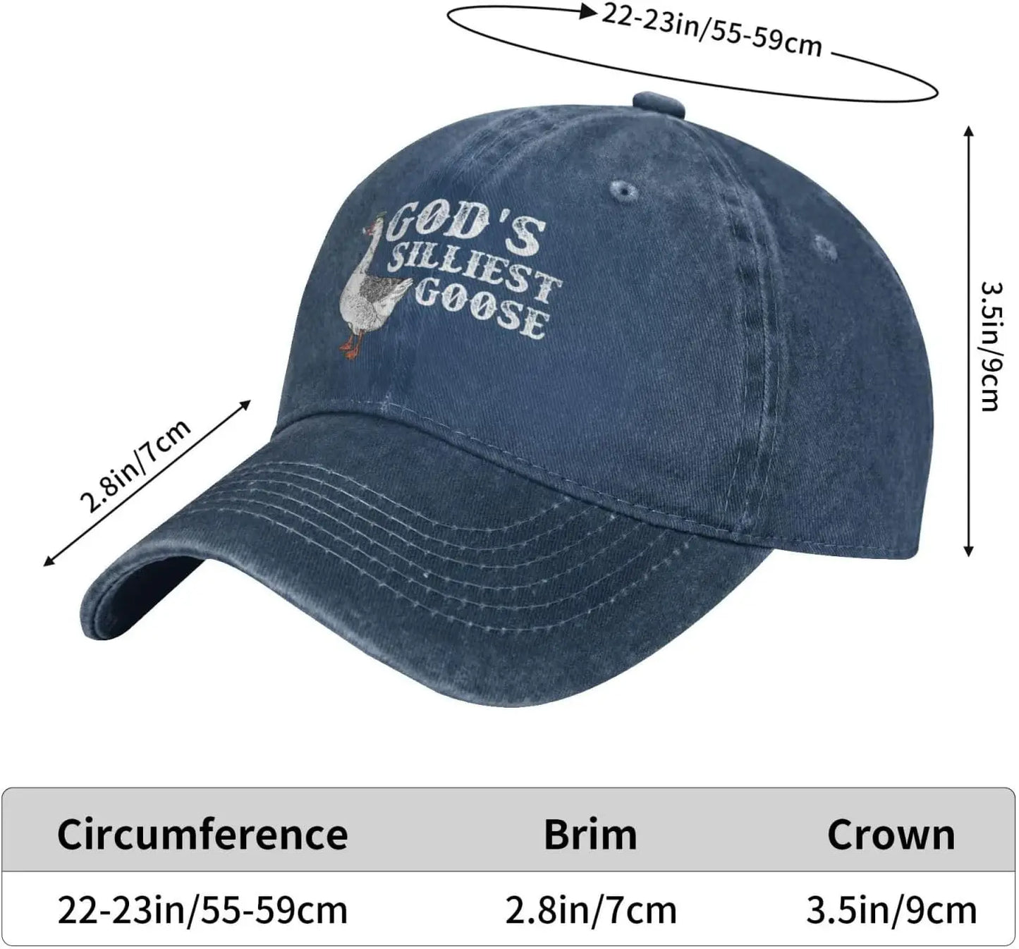 Funny Silly Goos Hat Silly Goose On The Loose Hat for Women Dad Hats Funny Hats