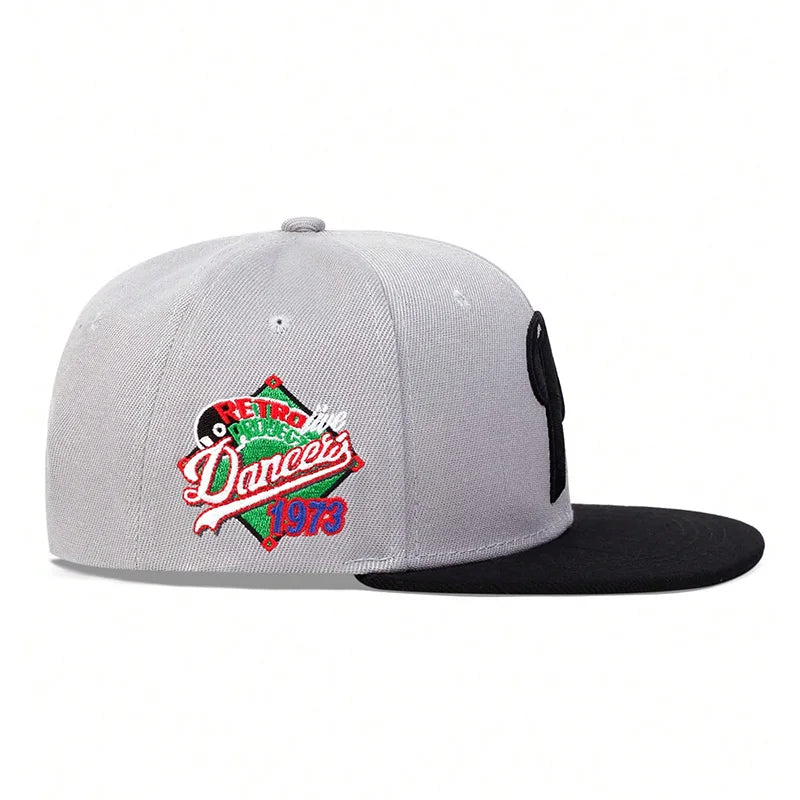 Unisex P Letter Embroidery Hip-hop Hats Outdoor Adjustable Casual Baseball Caps Sunscreen Hat