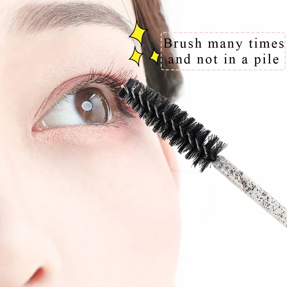 Wholesale 50pcs Disposable Eyelash Brushes Extension Crystal Eyebrow Brush Mascara Wand Eye Lashes Cosmetic Tool Makeup Beauty
