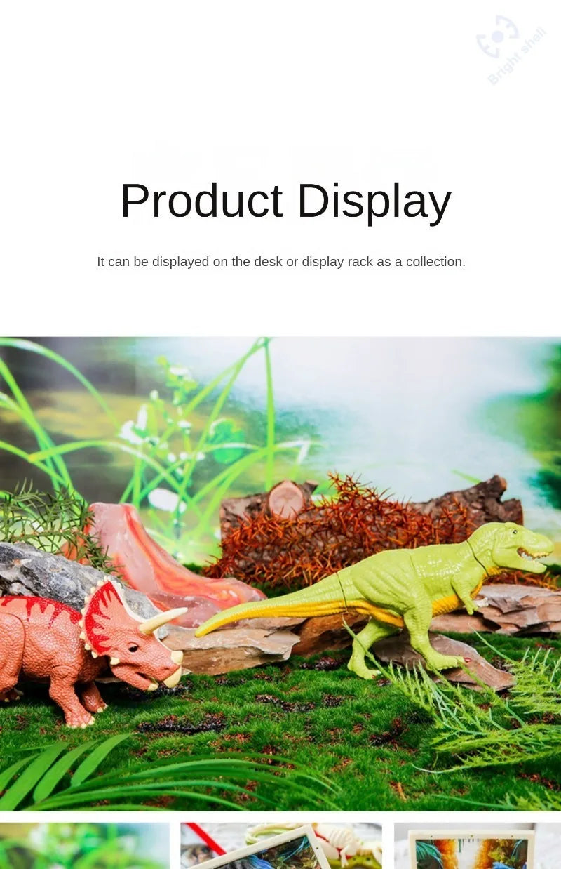 Jurassic World Kids Dinosaur Toy DIY Fossil Archaeology Excavation Kit Skeletons Dig Stem Science Educational Toys for Children
