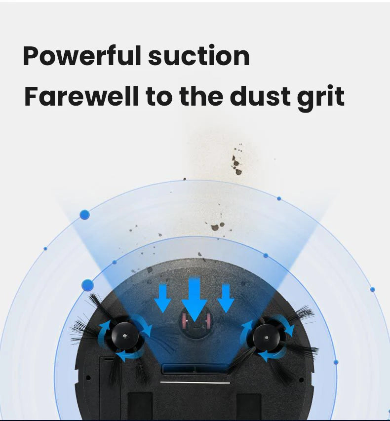 5 in 1 Wireless Smart Robot Vacuum Cleaner Multifunctional Super Quiet Vacuuming Mopping Humidifying For Home Use Home Appliance