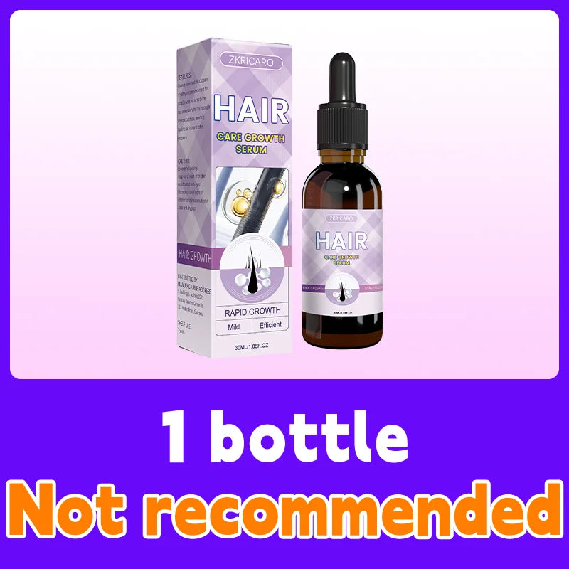 Hair growth essential oil. Effectively repairs baldness and hair loss symptoms, suitable for both men and women