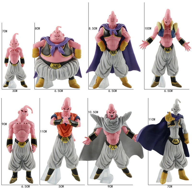 Random 1Pc Dragon Ball Z Anime Figure Majin Buu Fat Buu Action Figures Doll Collection PVC Model Toys For Children Adult Gifts