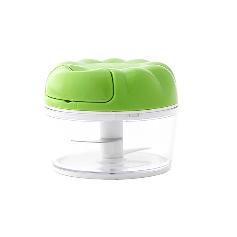 Portable Vegetable and Food Cutter Manual Garlic Puller Fruit Chopper Kitchen Too Multi-function Meat Grinder