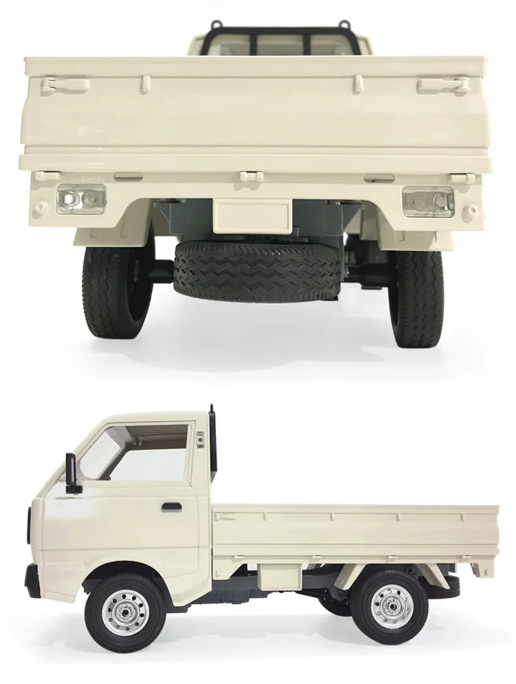 WPL D12 1:10 / 1:16 RC CAR Simulation Drift Climbing Truck LED Light Haul Cargo Remote Control Electric Toys For Children