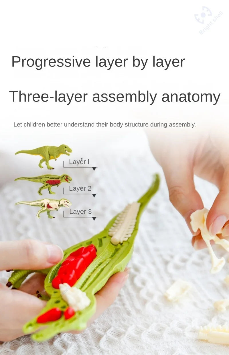 Jurassic World Kids Dinosaur Toy DIY Fossil Archaeology Excavation Kit Skeletons Dig Stem Science Educational Toys for Children