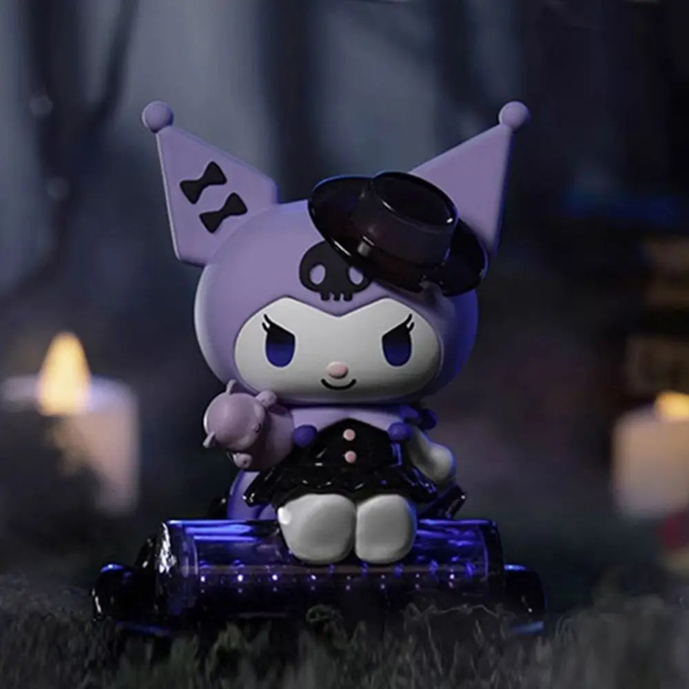 Sanrio Kuromi Blind Box Werewolf kill Series Action Figure Dolls Anime Figures Surprise Bag Cute Model Fans Collection Toy