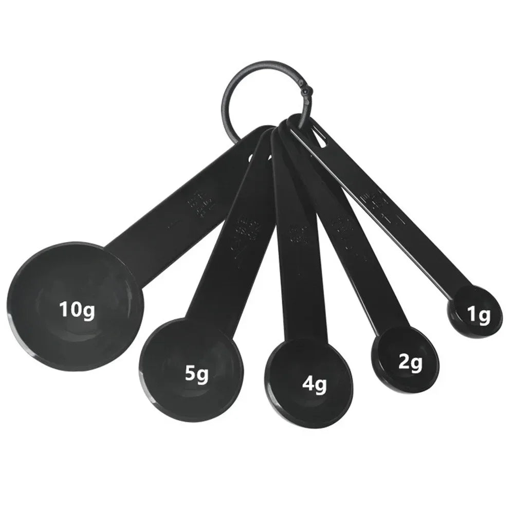 5/10PCS with Scale Measuring Spoon Teaspoon Multipurpose Spoon Cake Baking Flour Food Measuring Cup Scoop Home Kitchen Cooking
