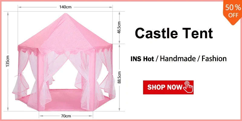 Baby Tent Children's Home Girl's Small House Children's Entertainment Game House Baby Outdoor Play Amusement Park Game Tent