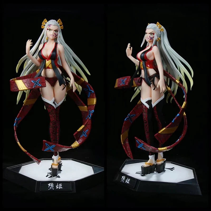 Anime Demon Slayer Kimetsu No Yaiba Figure Giyuutarou Daki Kokushibo Tsugikuni Yoriichi Douma Inosuke Action Figures Model Toys