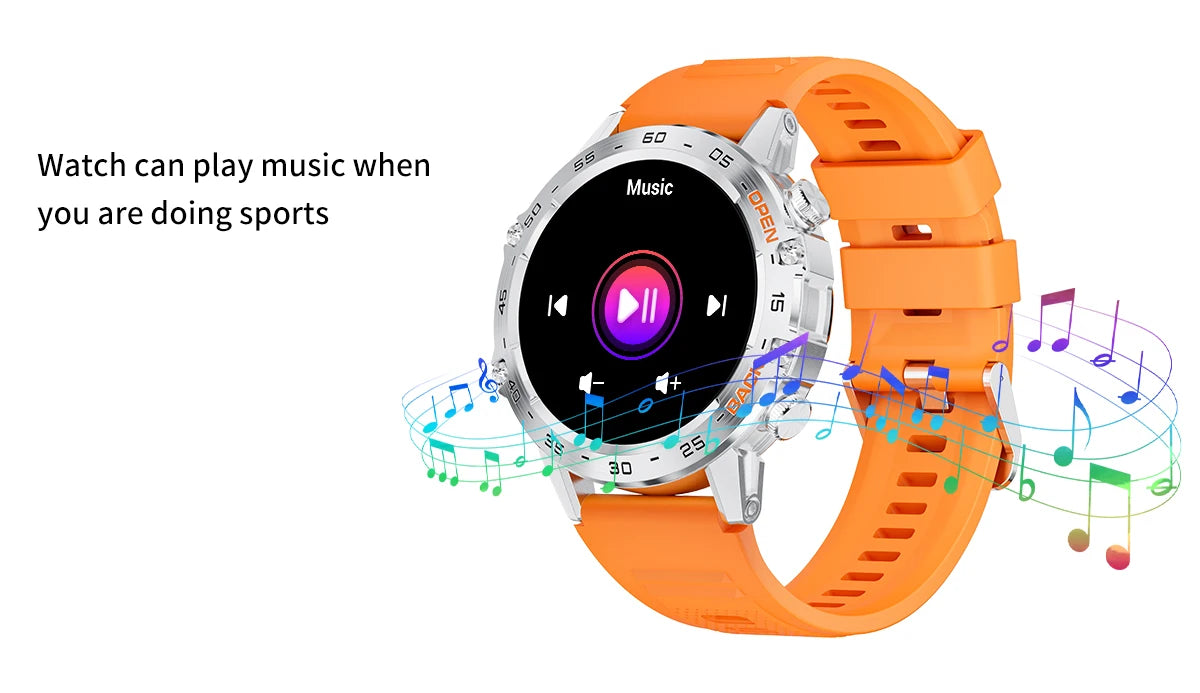 LIGE Smartwtach For Men 400mAh Outdoor Sport Bluetooth Calling Watches Health Monitoring Waterproof Smartwatch Man Reloj Hombre