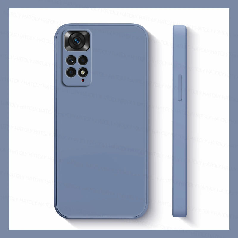 Case For Xiaomi Redmi Note 11s Cases Xiaomi Redmi Note 11s 10 11 12 13 Pro Plus 5G Cover Shockproof Liquid Silicone Phone Cover
