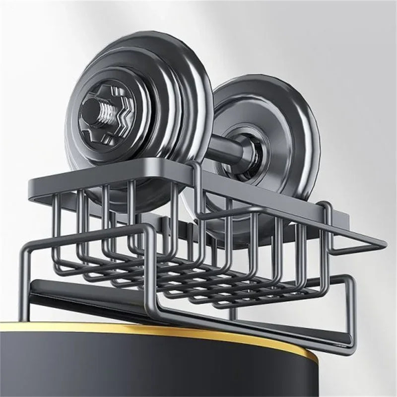 Kitchen Sink Drain Rack Organizer Stainless Steel Self-draining Sink Shelf Soap Sponge Holder Dishcloth Towel Rack filter basket