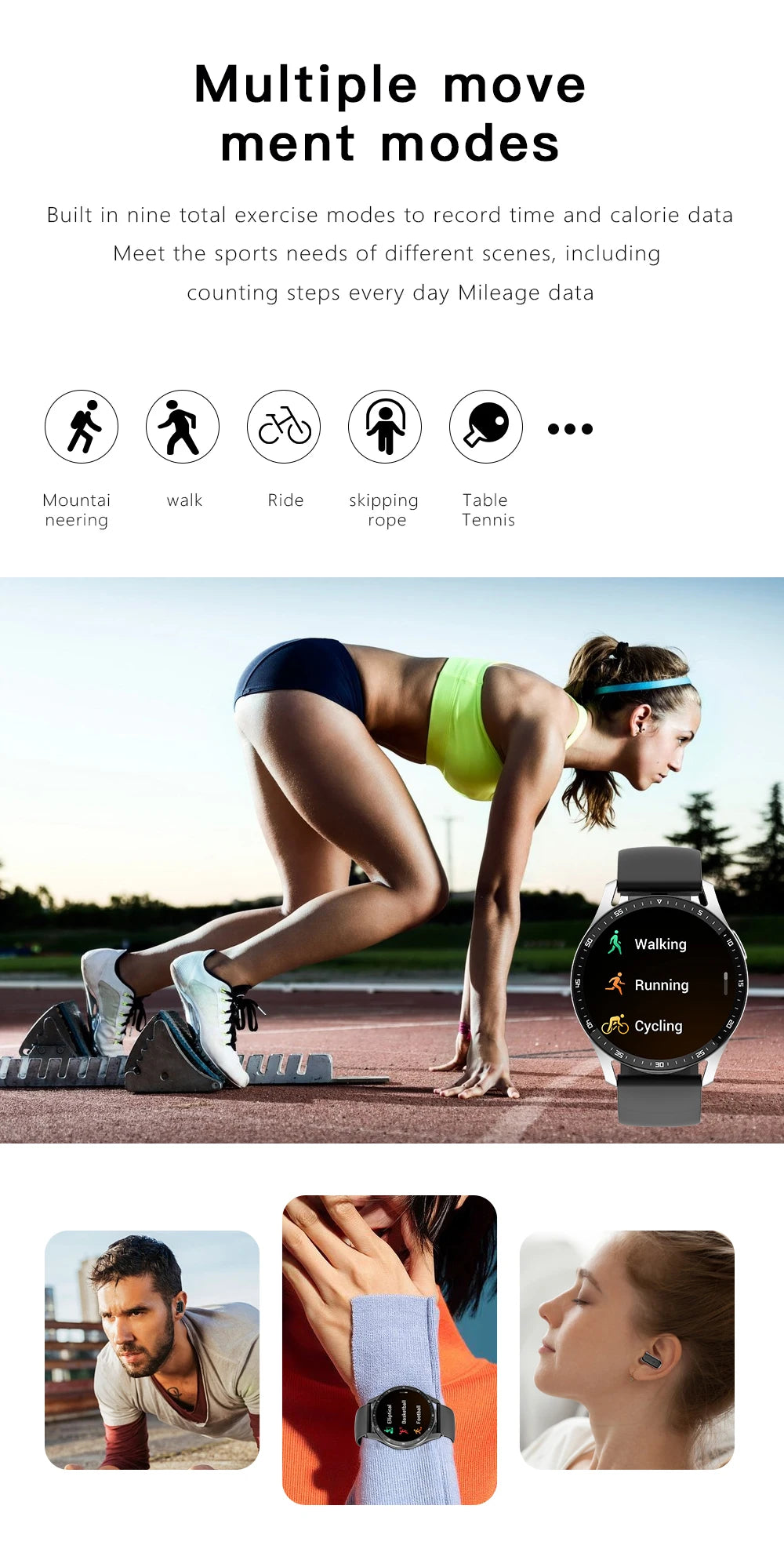 X10 Smart Watch Two In One TWS Wireless Bluetooth Call Headset Full-Touch Large Screen Heart Rate Monitor Sport Music Smartwatch