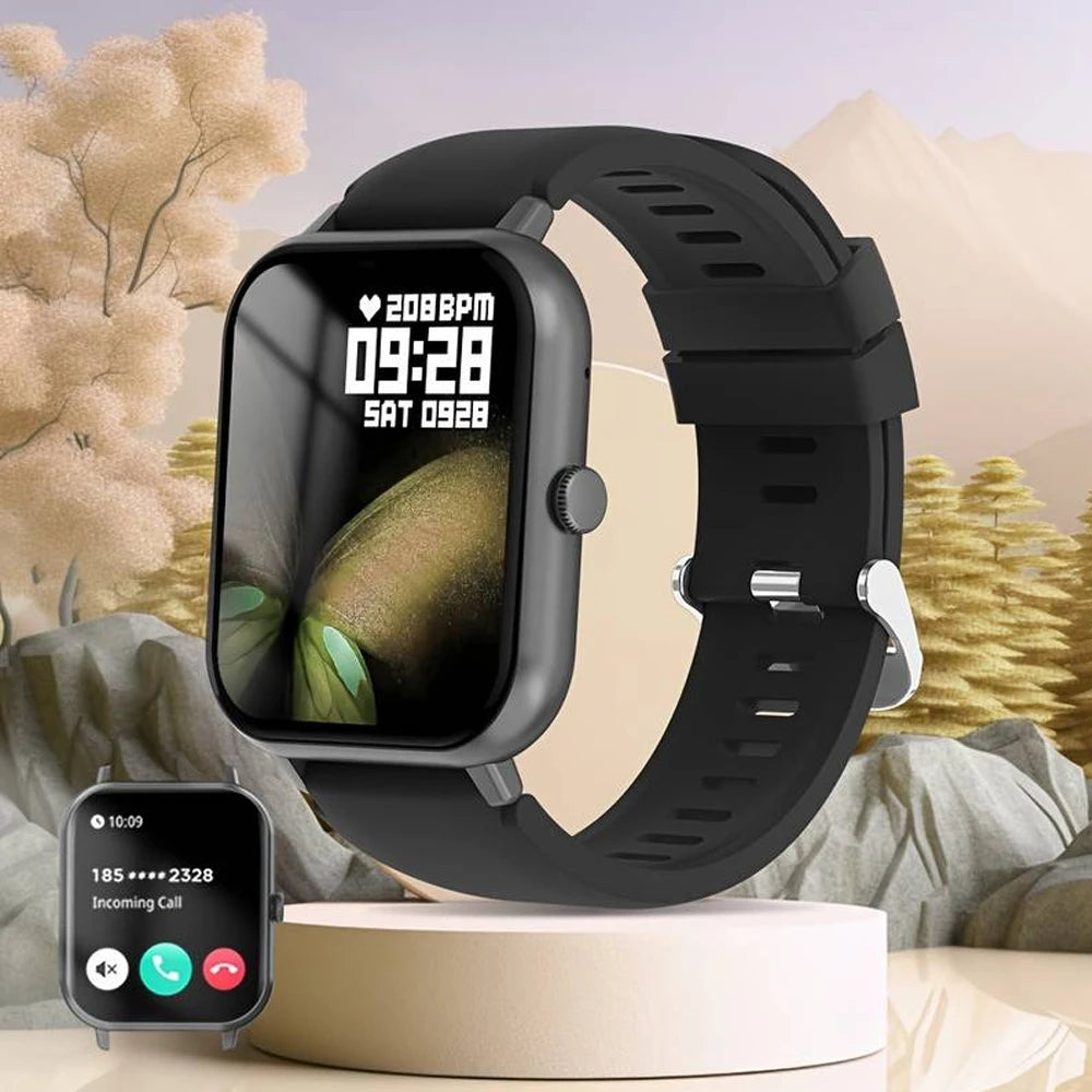 SENBONO Smart Watch Men Dial Custom Bluetootn Call 100+ Sport Modes Heart Rate Monitor Sport Waterproof Smartwatch For Men Women