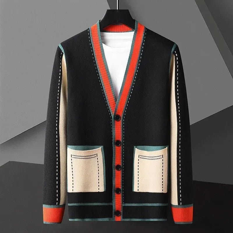 Women Cardigans Oversized Sweater V Neck Loose Knitwear Single Breasted Casual Knit Cardigan Outwear Winter Casual Jackets