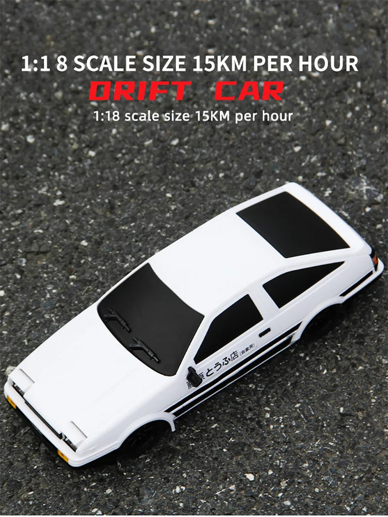 Skymaker AE86 Model LD1801 RX-7 FC LD1802 1:18 RC Drift Car 1/18 2.4G Remote Control ESP Gyroscope LED Mini RC Racing Car Toys