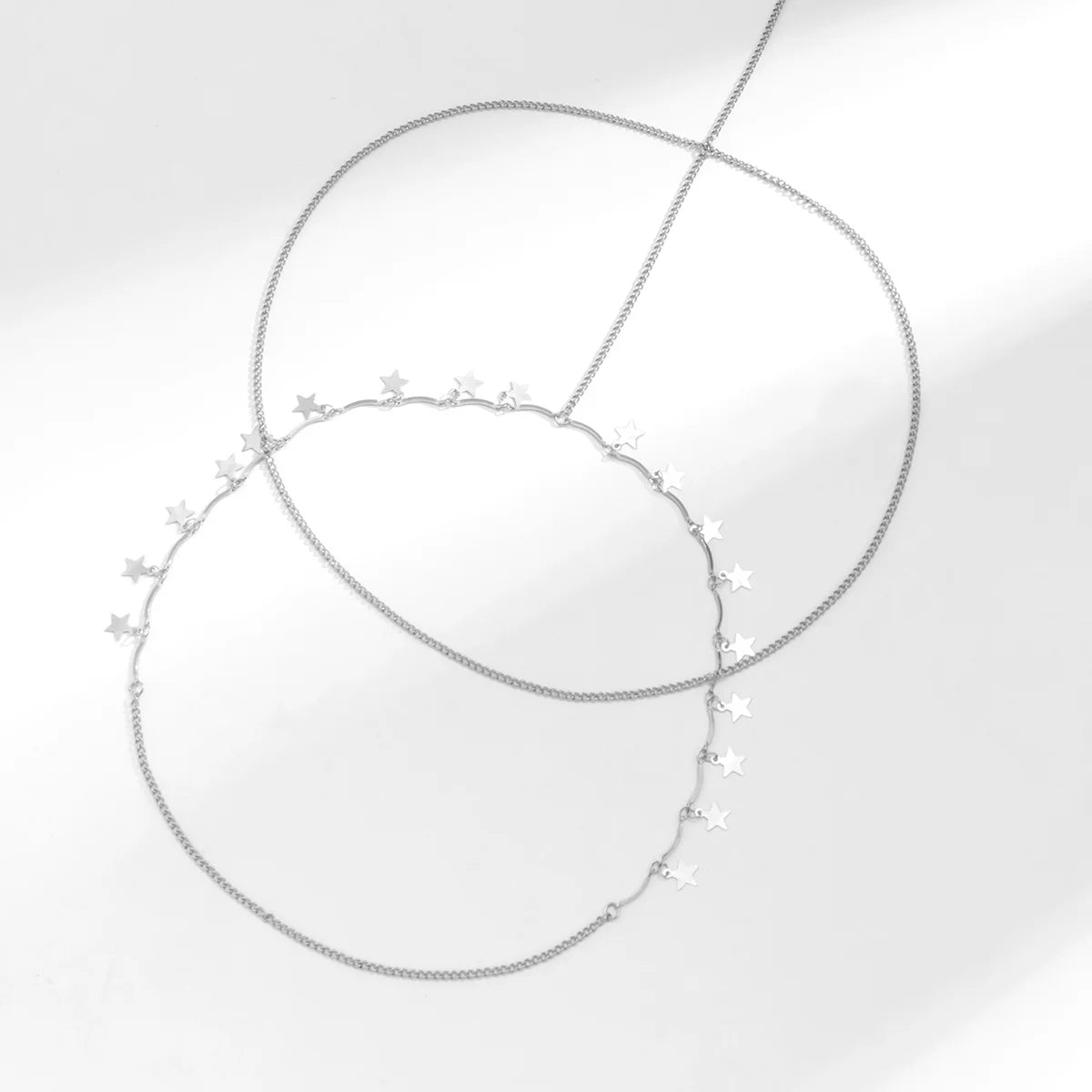 IngeSight.Z Sexy Multilayer Tassel Imitation Pearl Clip Bead Leg Chain Women Simple Adjustable Elastic Thigh Chain Body Jewelry