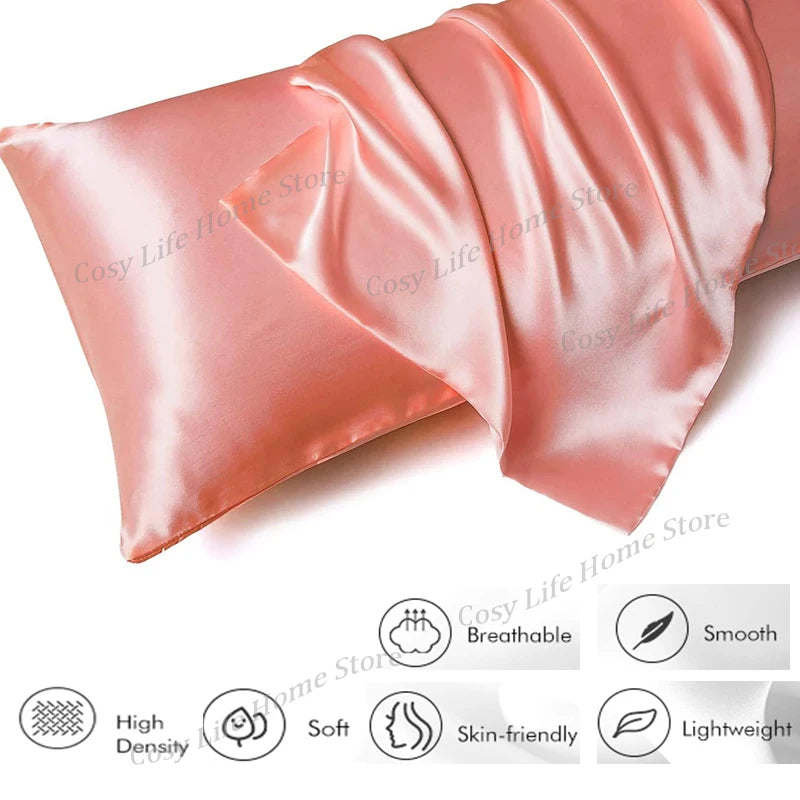 Silk Bedding Set with Duvet Cover Pink Bed Sheet Set with PillowCase 100% Pure Silk Bed Linen Set King Queen Full Twin Size