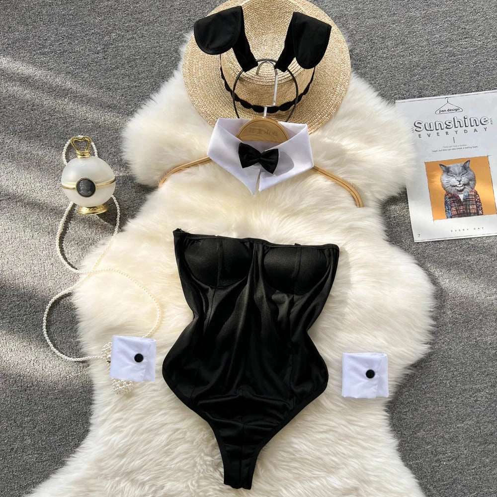New In Christmas Red Short Dress Sexy Sequin Slim Bodycone Dress Strap Club Party Night Dress Rrotic Bunny Cosplay Mini Dress