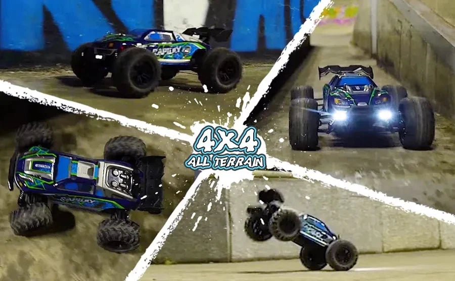 Super Brushless 80KM or 50KM/H 4WD RC Car With LED Remote Control Cars High Speed Drift Racing 4x4 Off Road Truck Kid Adult Toy