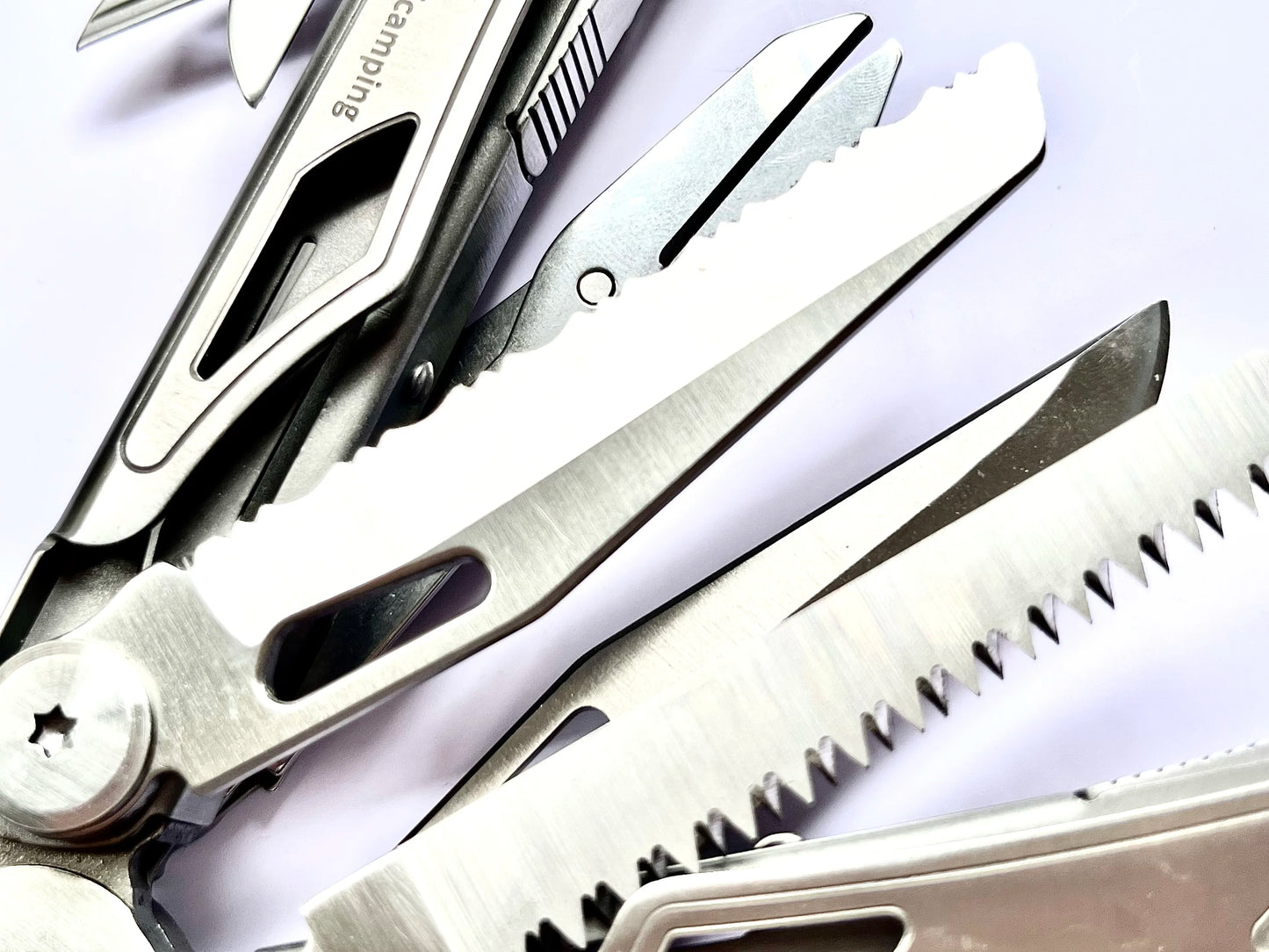 Daicamping DL1 Extra Cutter Scissors Saw Clamp Multi Tools / Clip Pliers Multifunctional Foldable EDC Folding Knife Multitools