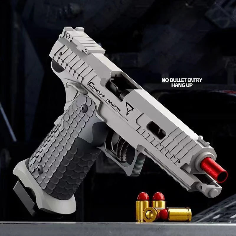 Shell Ejection 2011 Pistol Decompression Radish Gun Empty Hanging USP Continuous Soft Bullet Launcher Toy Gun