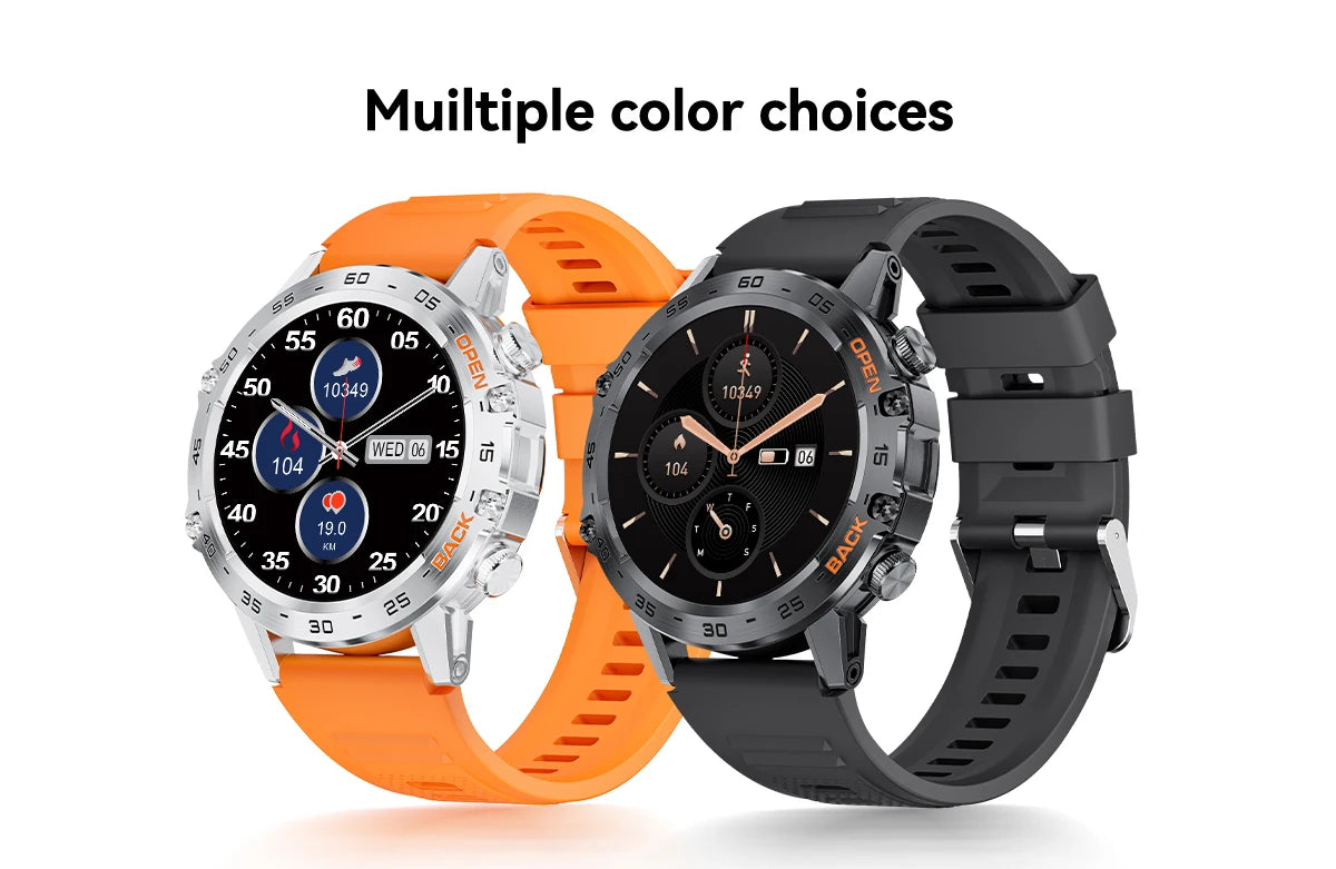 LIGE Smartwtach For Men 400mAh Outdoor Sport Bluetooth Calling Watches Health Monitoring Waterproof Smartwatch Man Reloj Hombre