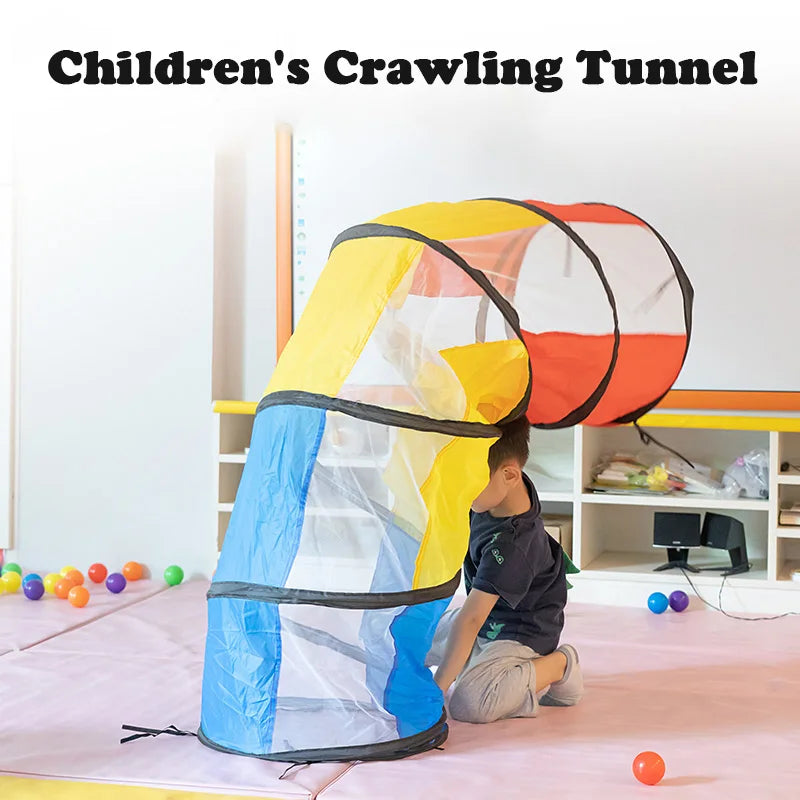 Portable Children's Tent Crawling Tunnel Beach Toys Ball Pool Tent Kids Pop-up Tent Indoor Crawling Games Child Play House Tents