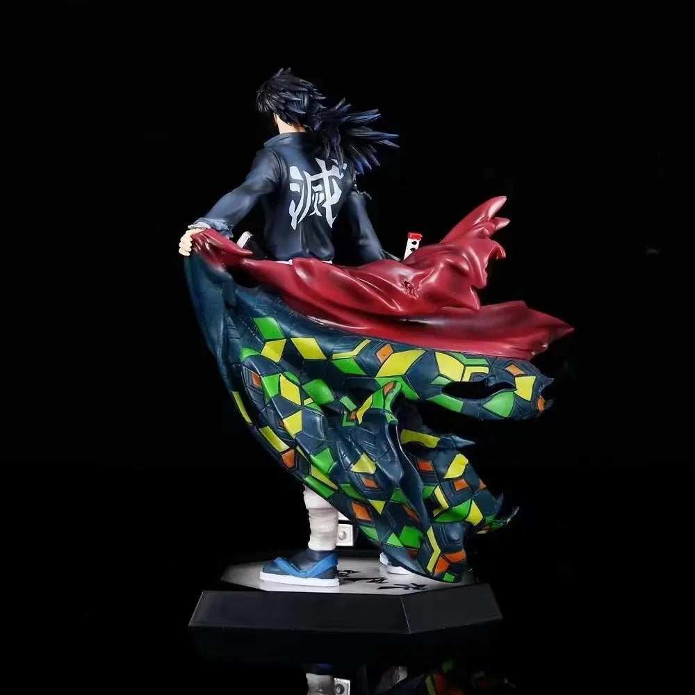 Anime Demon Slayer Kimetsu No Yaiba Figure Giyuutarou Daki Kokushibo Tsugikuni Yoriichi Douma Inosuke Action Figures Model Toys