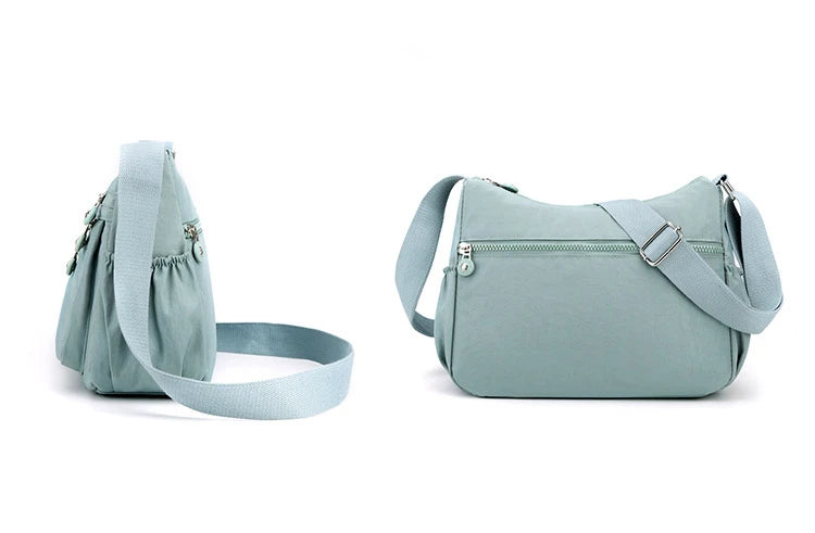 Women's Messenger large capacity Shoulder Bag Polyester Fashion Cosmetic Bag Simple and Versatile Handbag Crossbody Bag
