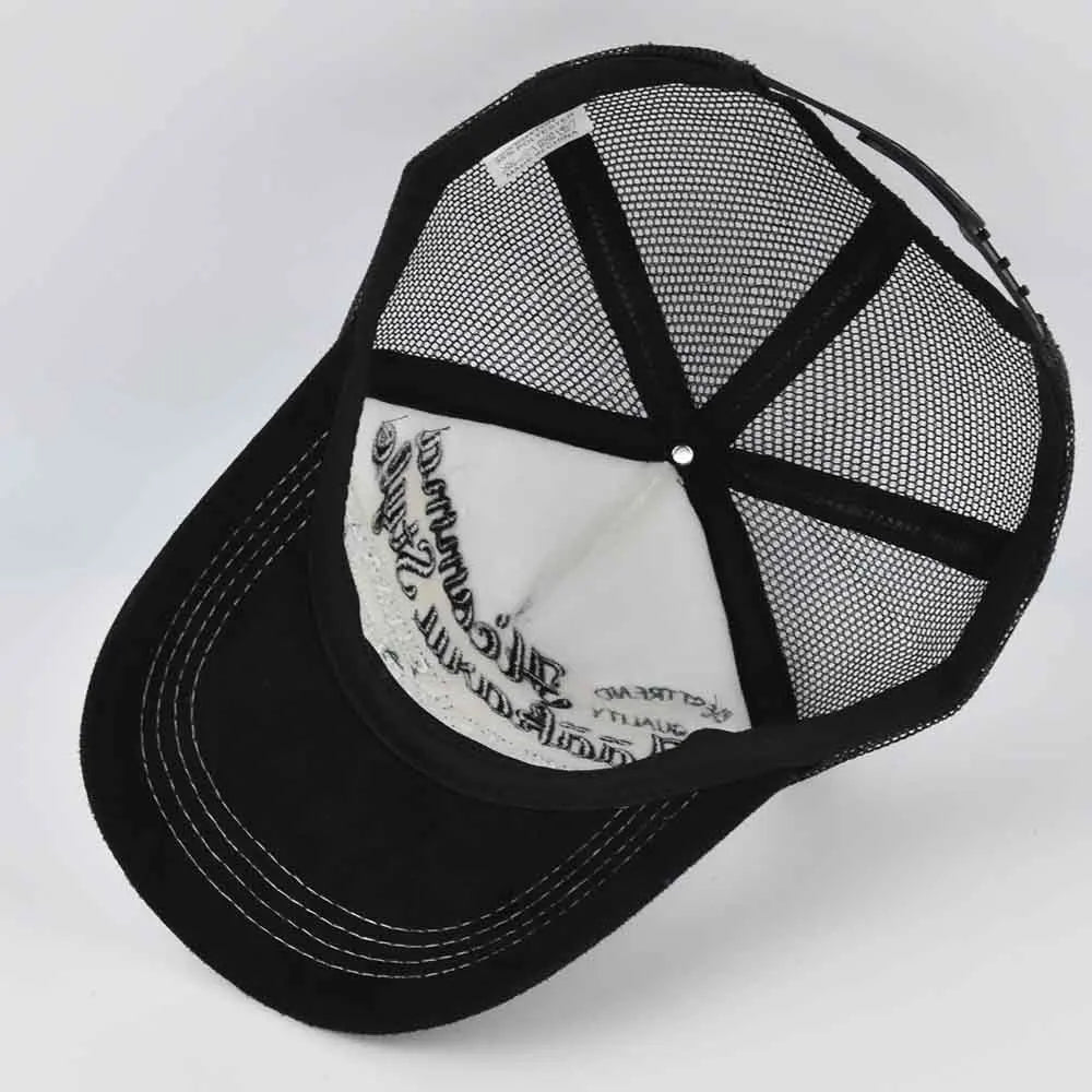New Letter embroidery Baseball Cap Men Women Mesh Hat Summer Outdoors Sunshade Fashion Sport Snapback Trucker Caps Hip Hop Hats