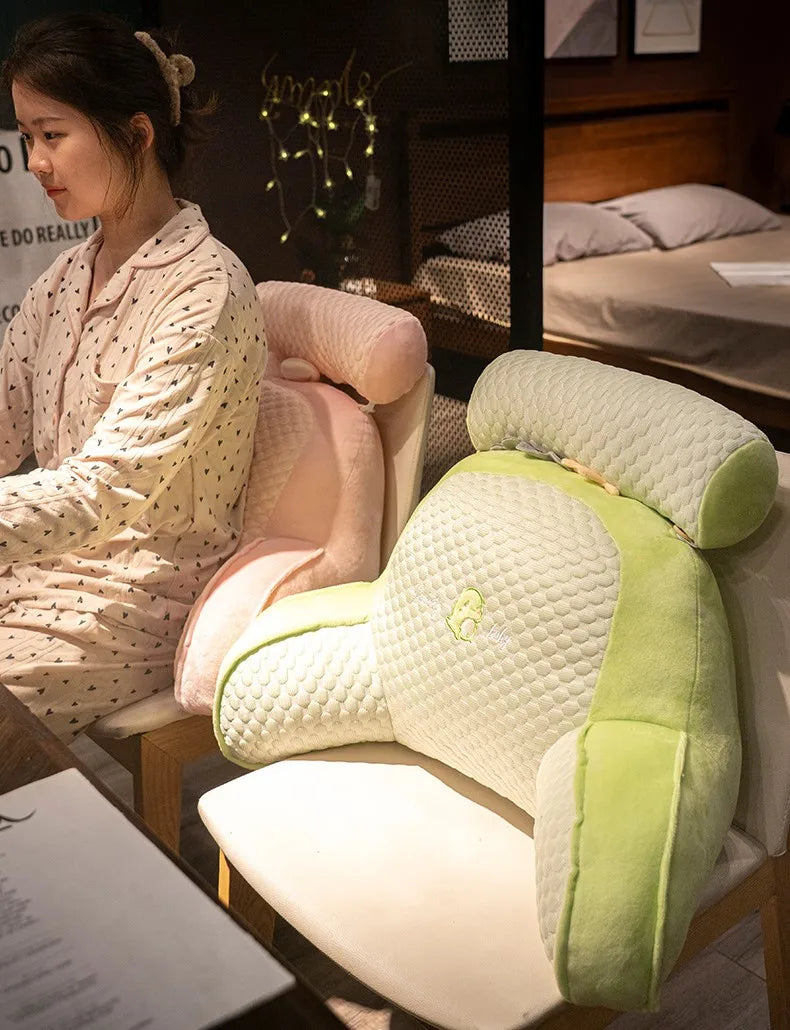 Triangular Reading Pillow Bedside Soft Large Backrest Waist Cushion Dormitory Bed Back Cushion Office Pillow Sofa Throw Pillows