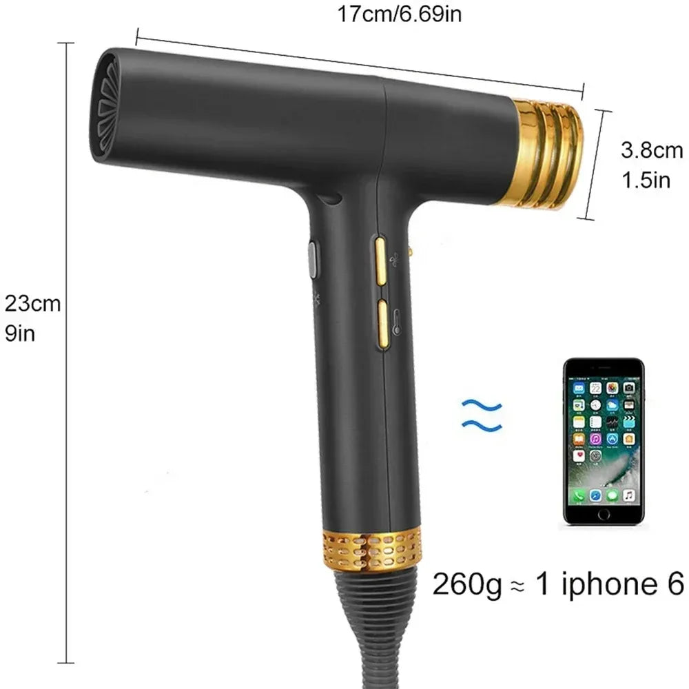 110000rpm Professional Hair Dryer Negative Ion Blow Dryer High Speed Blower Appliance Hair Care Styling Tools Salon/Barber